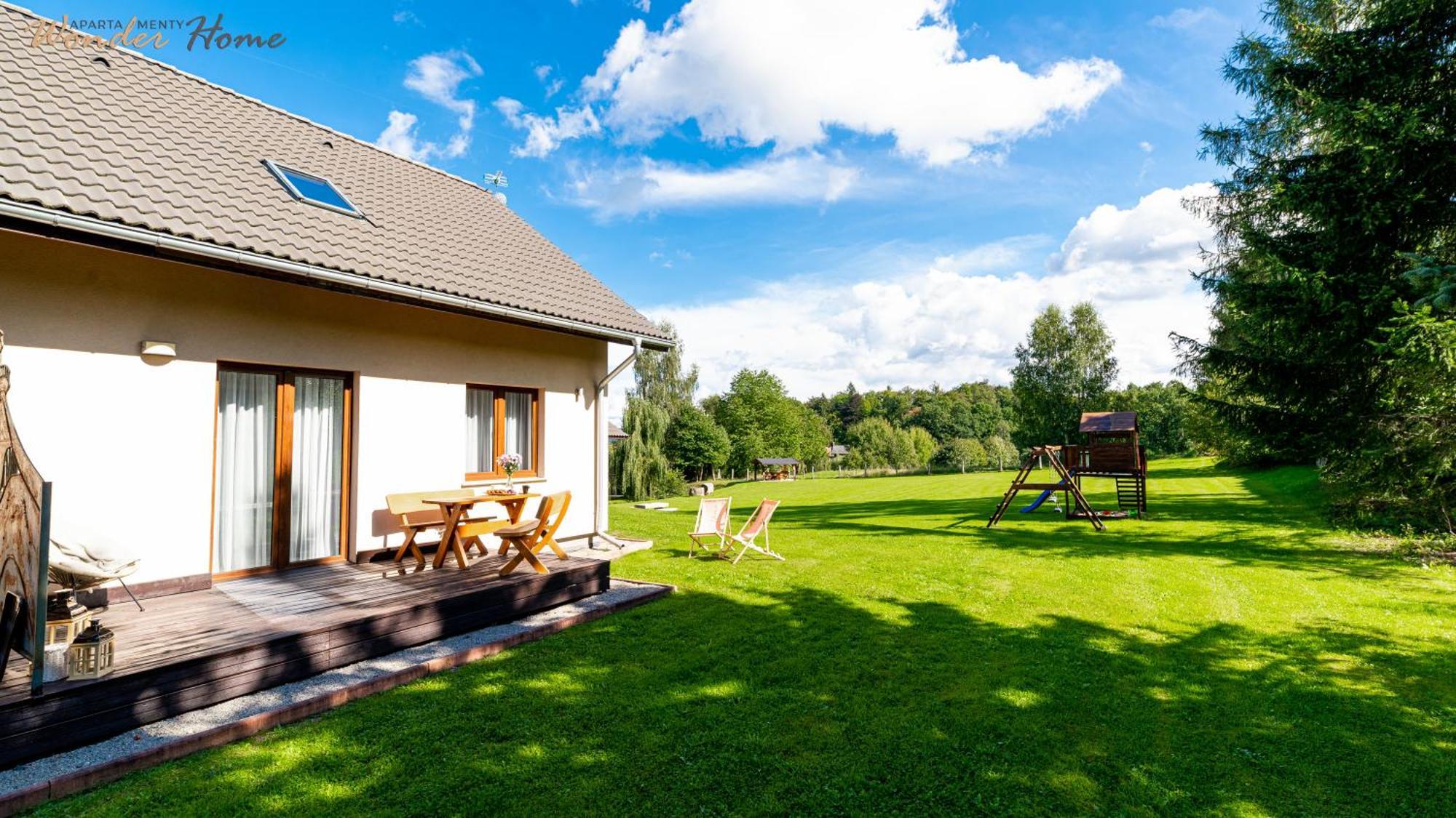 Apartamenty Czerwony Dworek - Duzy Teren Zielony, Plac Zabaw, Miejsce Na Grilla I Staw Z Mozliwoscia Wedkowania, Boisko Mysłakowice Buitenkant foto